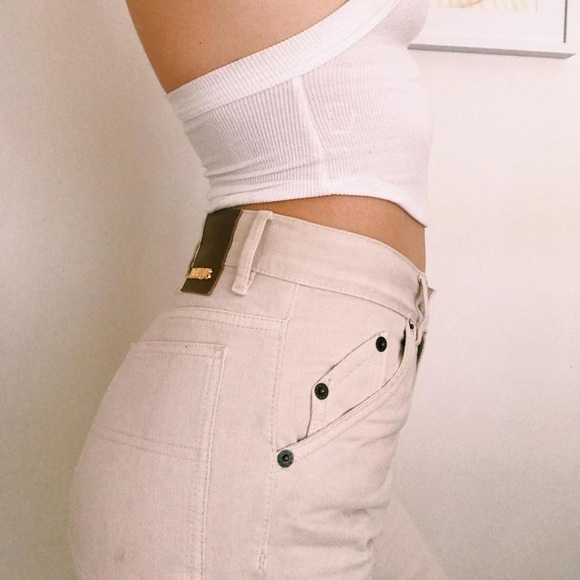 jacquemus le souk jeans ecru - Picture 7 of 9